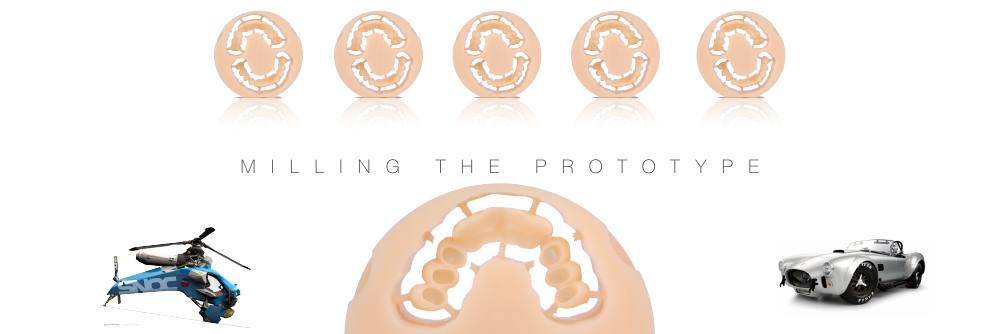 Fresatura del prototipo